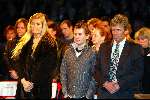 Hilversum 30 december 2003
Begrafenis Toni Boltini in circustent.
Pammy Boltini en zoon Angelo Boltini