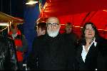 Hilversum 30 december 2003
Begrafenis Toni Boltini in circustent. 
Pierre Kartner