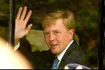 Curacao 7 mei 2002
Prins Willem Alexander en Maxima bezoeken Curacao