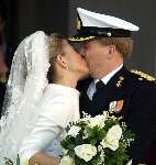 Amsterdam 2 februari 2002
Trouwen Prins Willem Alexander met Prinses Maxima
De Kus