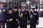 Amsterdam 4 mei 2001
Dodenherdenking op de dam met Koningin Beatrix en Prins Willem Alexander(in uniform)