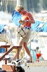 Porto Ercole 5 augustus 2003
Prinses Maxima en Prins Willem Alexander op de jumbo VI