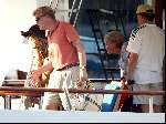 Porto Ercole 5 augustus 2003
Prinses Maxima en Prins Willem Alexander op de jumbo VI