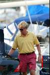 Porto Ercole 6 augustus 2003
Prins Willem Alexander  verlaat de  Jumbo VI