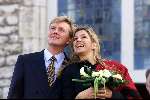 Zuid Holland 8 oktober 2001
Prins Willem Alexander en Maxima bezoeken de provincie Zuid Holland.