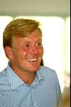 Curacao 12 augustus 2002
Prins Willem Alexander met gele tanden