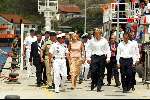 Curacao 12 augustus 2002
Prins Willem Alexander en Maxima op Curacao