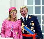 Den Haag16 september 2003
Prinsjes dag 2003.  
Prins Willem Alexander en Maxima