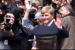 Den Haag 17 mei 2001
Trouwen Prins Constantijn en Prinses Laurentien Brinkhorst. Prins Willem Alexander en Maxima
Joop v Tellingen