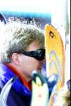 Zurs 17 februari 2001
Prins Willem Alexander tijdens zijn wintersportvakantie