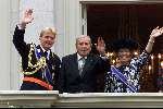 Prinsjesdag 21 September 1999 DEN HAAG
Koningin Beatrix, Prins Claus en Prins Willem Alexander