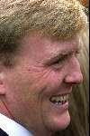 Utrecht 26 septmber 2001
Prins Willem Alexander en Maxima bezoeken de provincie Utrecht.  Tanden