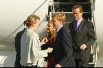 Charleroi 28 maart 2002
Prinses Maxima en Prins Willem Alexander op bezoek bij Prins Philip en prinses Mathilde