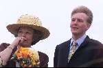 Leiden, 29 april 2000
Koninginnedag 2000
Prins Willem Alexander en Koningin Beatrix
