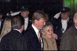 Amsterdam 31 januari 2001
Koningin Beatrix 63 jaar Maxima en Prins Willem Alexander. Eerste maal Maxima publiekelijk aanwezig