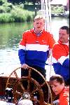 Muiden 9 juni 2001
Prins Willem Alexander en Yvonne v Gennip