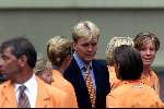 Den Haag 4 oktober 2000
Huldiging van de medaillewinnars  Olympische spelen door Koningin Beatrix en Prins Willem Alexander.