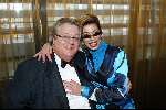 Scheveningen 15 december 2003
Brunch in het Holland casino in Scheveningen.
Tony Tetro met Lydiajane Deckers met sunblade