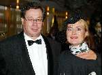 Scheveningen 15 december 2003
Brunch in het Holland casino in Scheveningen.
Vivian Boelen met Paul Ascher