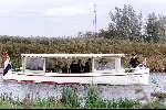 Zuid Holland 8 oktober 2001
Prins Willem Alexander en Maxima bezoeken de provincie Zuid Holland.   Antieke boot