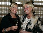 Scheveningen 13 december 2004
Society lunch Holland casino.
Vivian  Boelen en Annemarie v Helden