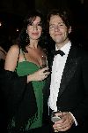 Amsterdam 13 december 2004
Premiere Floris in Tuschinski in Amsterdam.
Isa Hoes zwanger en Antonie Kamerling