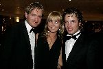 Scheveningen 13 december 2004
Society lunch Holland casino.
Nicky Pastorelli met vriendin en Christian Looman
