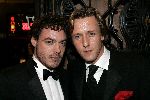 Amsterdam 13 december 2004
Premiere Floris in Tuschinski in Amsterdam.
Daan Schuurmans met Fedja v Huet