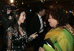 Scheveningen 13 december 2004
Society lunch Holland casino.
Graziella Ferrara met  ambassadeur Zuid Afrika