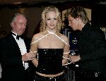 Scheveningen 13 december 2004
Society lunch Holland casino.
Han in het Veld en Nick (Goochelaar)