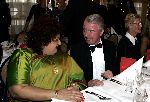 Scheveningen 13 december 2004
Society lunch Holland casino.
Han in t Veld en ambassadeur Zuid Afrika