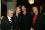 Amsterdam 21 december 2004
Premiere Kertciruc in Carre.
Hans Klok met vriend en Jacques d Ancona met vriend