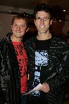 Den Bosch 19 december 2004
Premiere de Jantjes in de Parade
Hans Schiffers met vriend