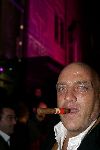 Amsterdam 14 december 2004
Opening restaurant Fifteen van Jamie Oliver in Amsterdam.
Herman de Blijker met sigaar