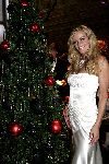 Amsterdam 9 december 2004
Miljonairs fair in de Rai Amsterdam.
Inge de Bruijn voor kerstboom