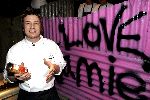 Amsterdam 14 december 2004
Opening restaurant Fifteen van Jamie Oliver in Amsterdam.
Jamie Oliver