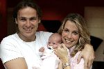 Bosch en Duin 17 december 2004
John Ewbank en Vivian Reys en dochter Day