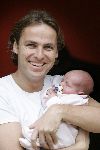 Bosch en Duin 17 december 2004
John Ewbank en dochter Day