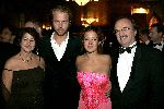 Amsterdam 13 december 2004
Premiere Floris in Tuschinski in Amsterdam.
Katja Schuurman met Thijs Romer en ouders