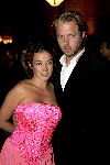 Amsterdam 13 december 2004
Premiere Floris in Tuschinski in Amsterdam.
Katja Schuurman met Thijs Romer