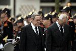 Delft 11 december 2004
Begrafenis Prins Bernhard in Delft.
Koning Constantijn van griekenland