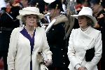 Delft 11 december 2004
Begrafenis Prins Bernhard in Delft.
Koningin Beatrix en Prinses Irene
