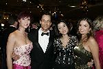 Scheveningen 13 december 2004
Society lunch Holland casino.
Graziella Ferraro Marielle Bastiaansen Rossana Lima en Robert Schoemacher