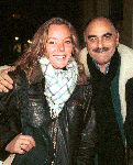 Marjan Inbar met haar vader Ralph Inbar