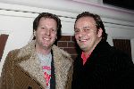 Amsterdam 21 december 2004
Opening the Mansion in Amsterdam.
Michiel Mol met een vriend