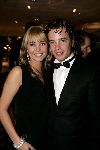 Scheveningen 13 december 2004
Society lunch Holland casino.
Nicky Pastorelli met vriendin