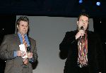 Tiel 8 december 2004
Surprisefeestje voor Ludo Voeten. 
 Peter Habrink en Benno de Leeuw