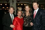 Kaatsheuvel 20 december 2004
Kerstborrel Princess in de efteling.
Peter Post met vriendin en Paul Fagel met vrouw