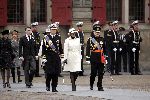 Delft 11 december 2004
Begrafenis Prins Bernhard in Delft.
Prins   Willem Alexander Maxima en  Pieter v Vollenhoven