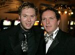 Scheveningen 13 december 2004
Society lunch Holland casino.
Leon lansbergen en Robert Leroy